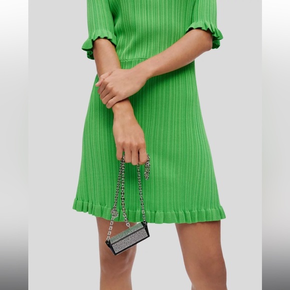 Maje Ruffle Knit Dress - Picture 4 of 6